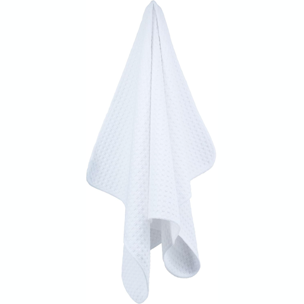 White Premium Waffle Kitchen Towel