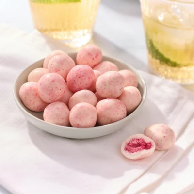 Yogurt Freeze-Dried Raspberries