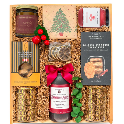 Winter gifts, Christmas gifts for family, Christmas Gift, Sweet Christmas gift, Gourmet Christmas Gift Baskets, Holiday Gift Baskets, Business Christmas Gifts, Luxury Holiday Gift Basket, Upscale Holiday Gift, Shipped Holiday Gifts, Festive Gift, Family Gift for Christmas, Calgary Christmas Gift, Alberta gifts delivered, NS gift delivered, Gifting made easy, Cozy gifts, Christmas treat delivered, Festive treats basket, Food Christmas gifts, Cocktail Gifts, Holiday Season Gift Box, Drink Mixer Gift,