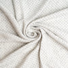 Cashmere Wool Blend Reversible Luxury Blanket Travel Throw - Light Grey