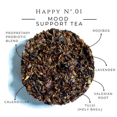 Happy No. 01 – Mood + Calm Probiotic Wellness Tea Discs