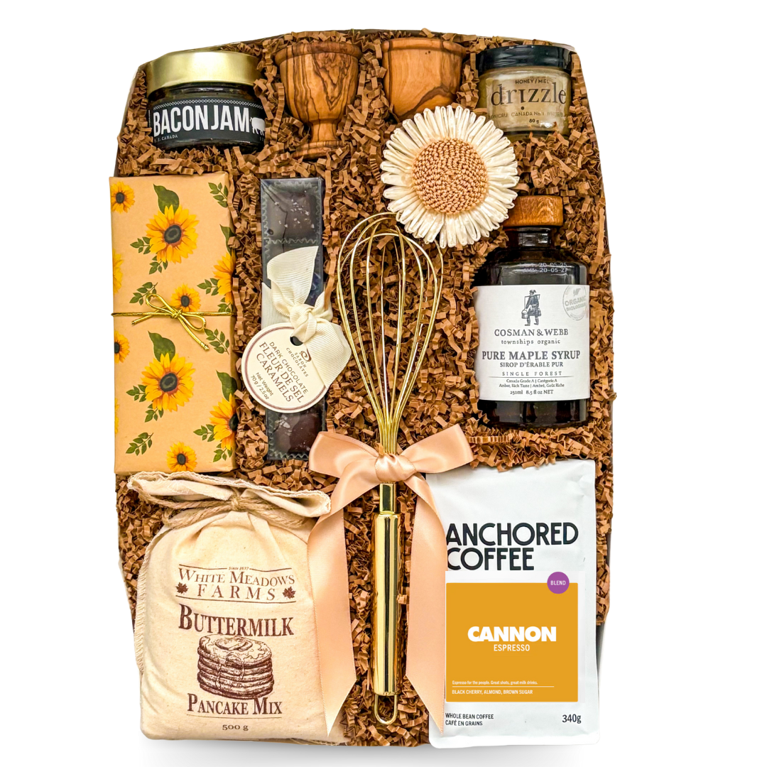 Morning Gift Boxes, Shipped Gift Boxes Canada, Gourmet Brunch Gift Sets, Breakfast Lover Gift Boxes, Thoughtful Gifts For Friends, Modern Morning Gift Boxes, Celebration Gift Sets, Luxury Brunch Gift Boxes, Shipped Personal Breakfast Gifts, Unique Gifts For Food Lovers, Fun Brunch Gift Boxes, Gifts With Pancake Mix And Syrup, Coffee Lover Gift Sets, Gourmet Morning Treat Boxes, Gifts With Honey And Crackers, Weekend Brunch Gift Boxes, Seasonal Breakfast Gift Sets, Elegant Morning Gourmet Gifts.









