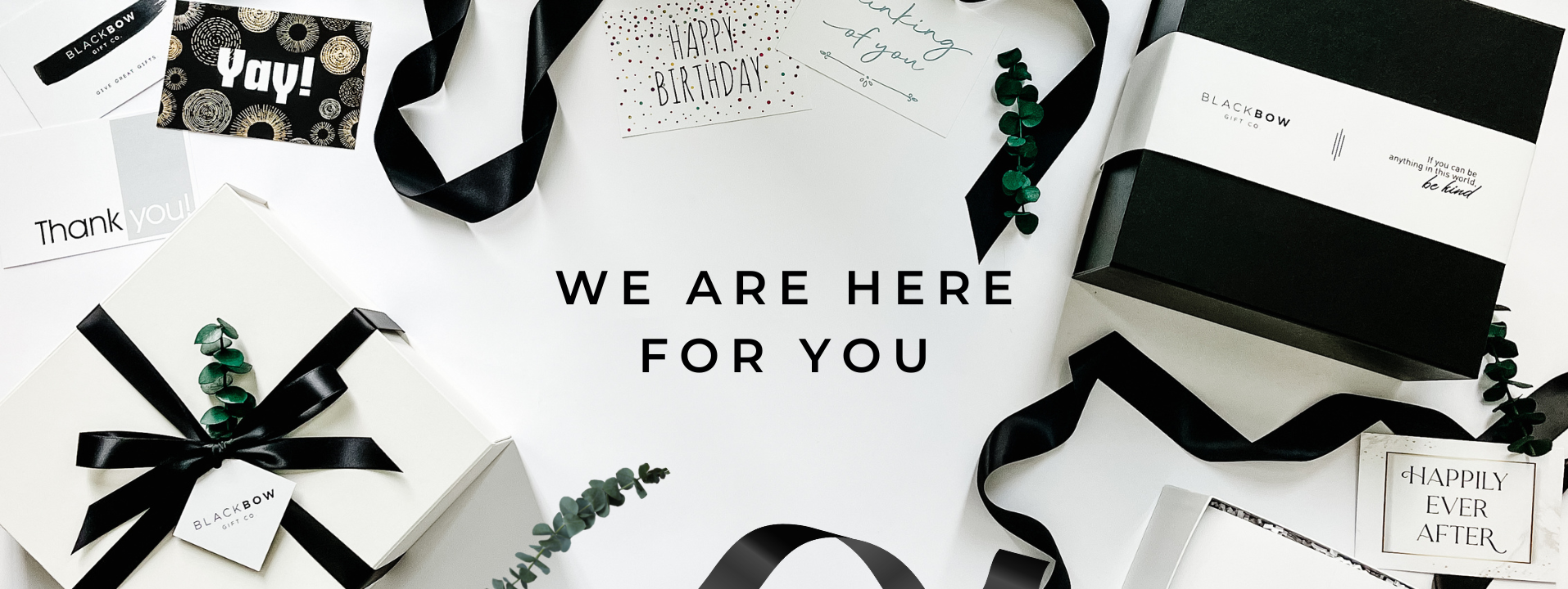 We're Here To Help Make Your Gift Perfect | Contact Us Here! - Black ...