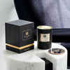 Muscat Luxury 9.2oz Candle In Gold Lined Glass