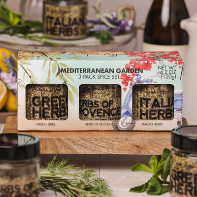 Mediterranean Garden Spice Set - 3pk