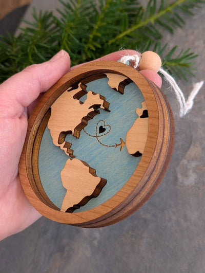 Travel Ornament - Globe