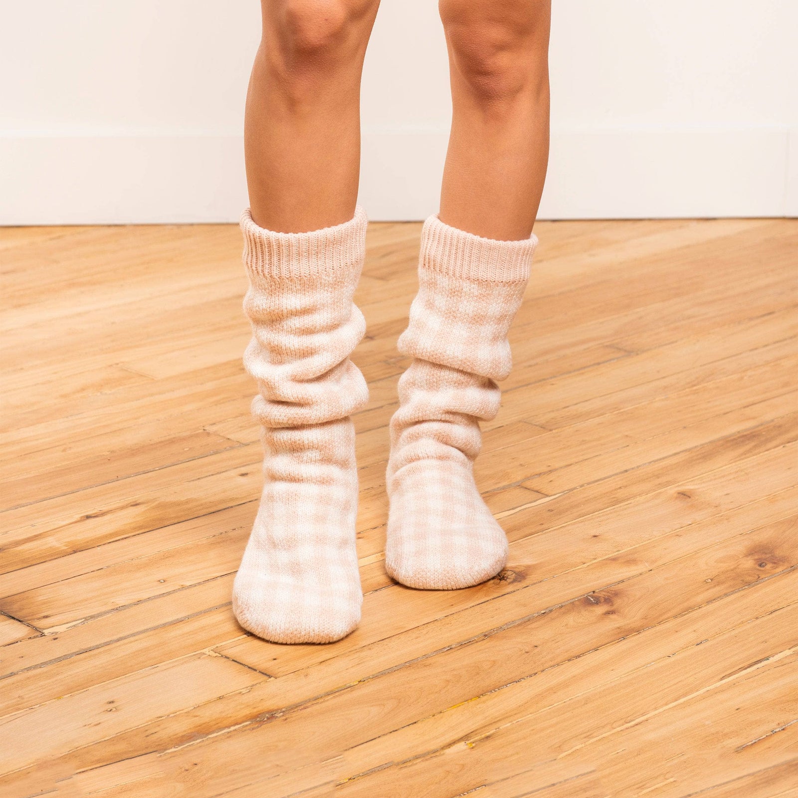 Gingham Lounge Socks