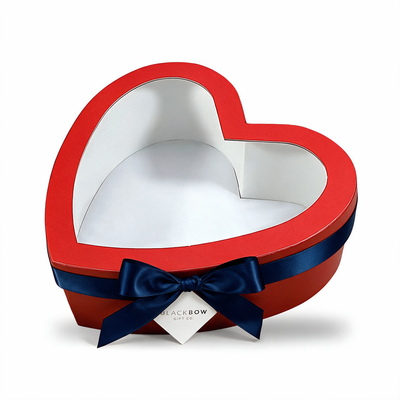 Large Red Heart Box