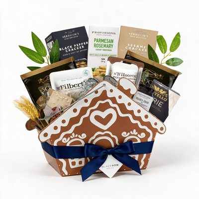 Gingerbread Shaped Metal Basket