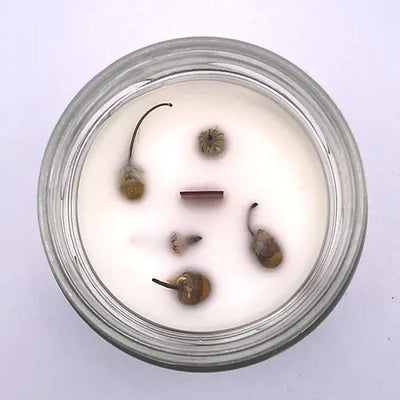 New Moon Crystal Candle