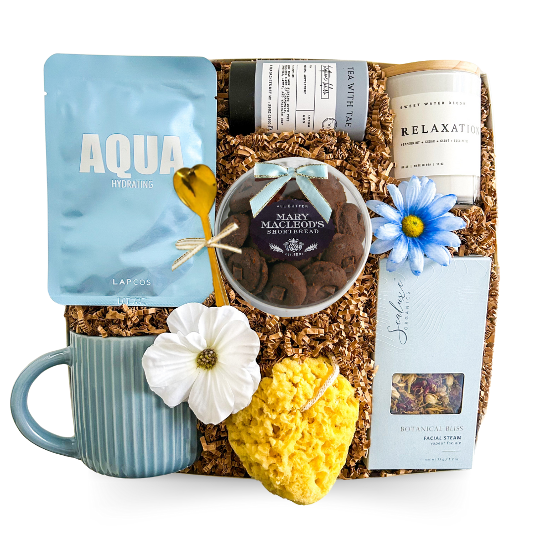 Shipped Client Gifts, Shipped Employee Gifts, Spa Gift Boxes, Relaxation Gift Sets, Self-Care Gifts, Teacher Appreciation Gifts, Wellness Gift Boxes, Gifts for Wellness, Thoughtful Thank You Gifts, Gifts For Teachers, Thoughtful Teacher Gifts, Gratitude Gift Boxes, Bath and Body Gifts, Luxury Gift Boxes, Calm and Comfort Gifts, Sleep Gifts, Gifts For Moms, Pampering Gift Sets, Stress Relief Gifts, Soothing Gift Boxes