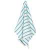 Basketweave Blue Striped Dishtowel