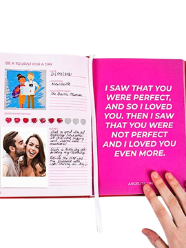 100 Dates Bucket List Scratch Book