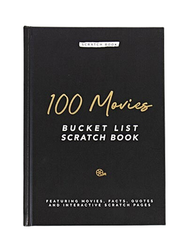 100 Movies Bucket List Scratch Book