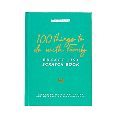 100 Things To Do With Family Bucket List Scratch Book