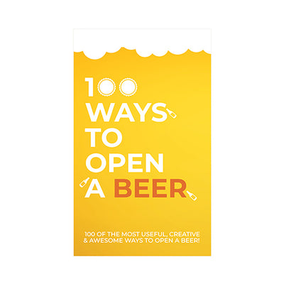 100 Ways To Open a Beer Cards