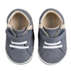 Baby Sneakers - Grey & Beige (0-3M)