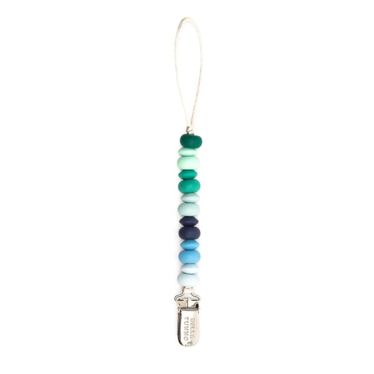Blue Ombre Pacifier Clip