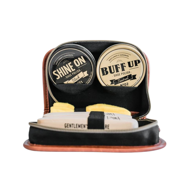 Buff and shine shoe polish kit online