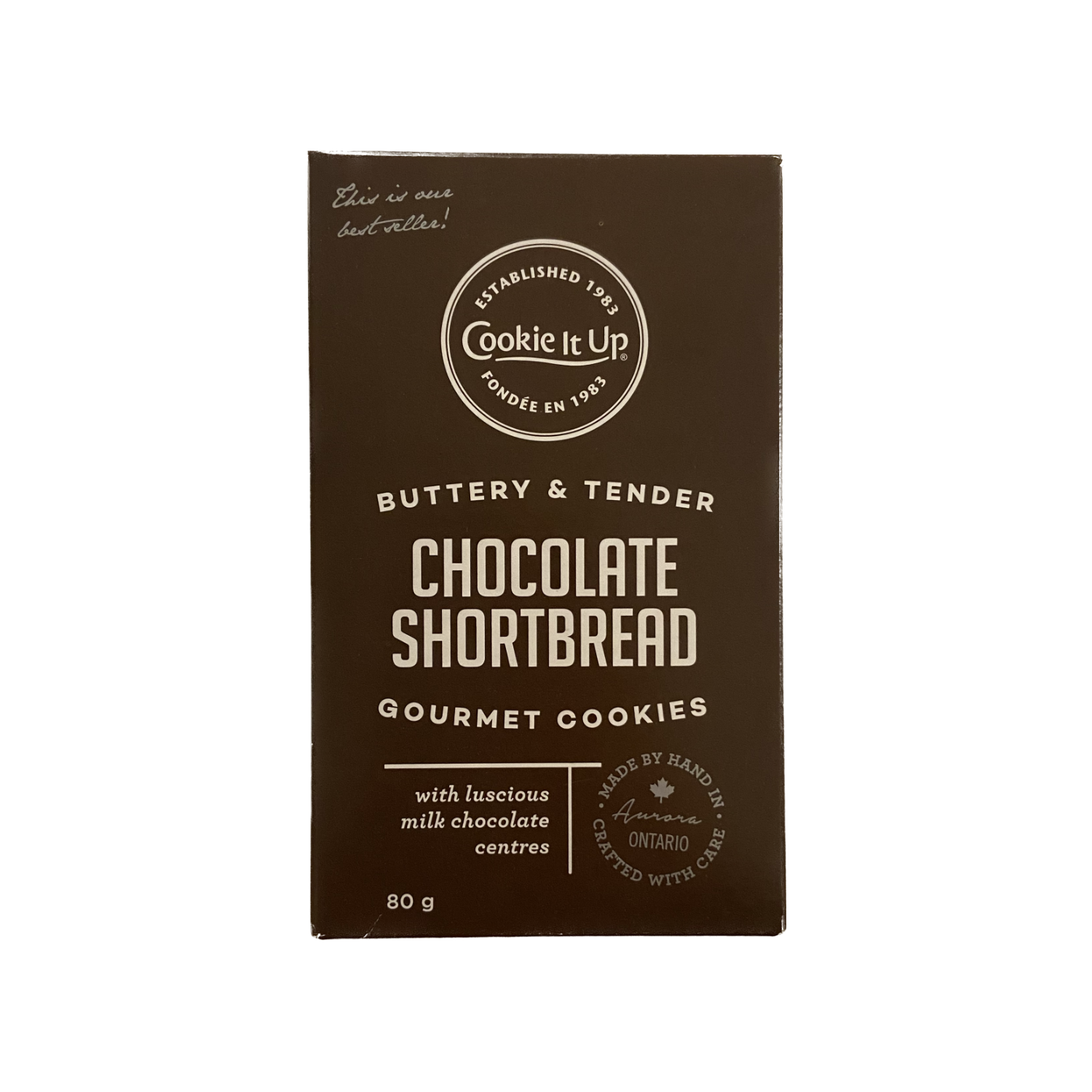 Milk Chocolate Shortbread 80g