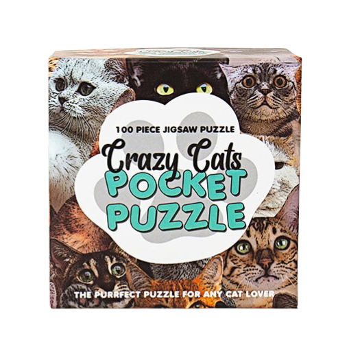 Crazy Cats Pocket Puzzle