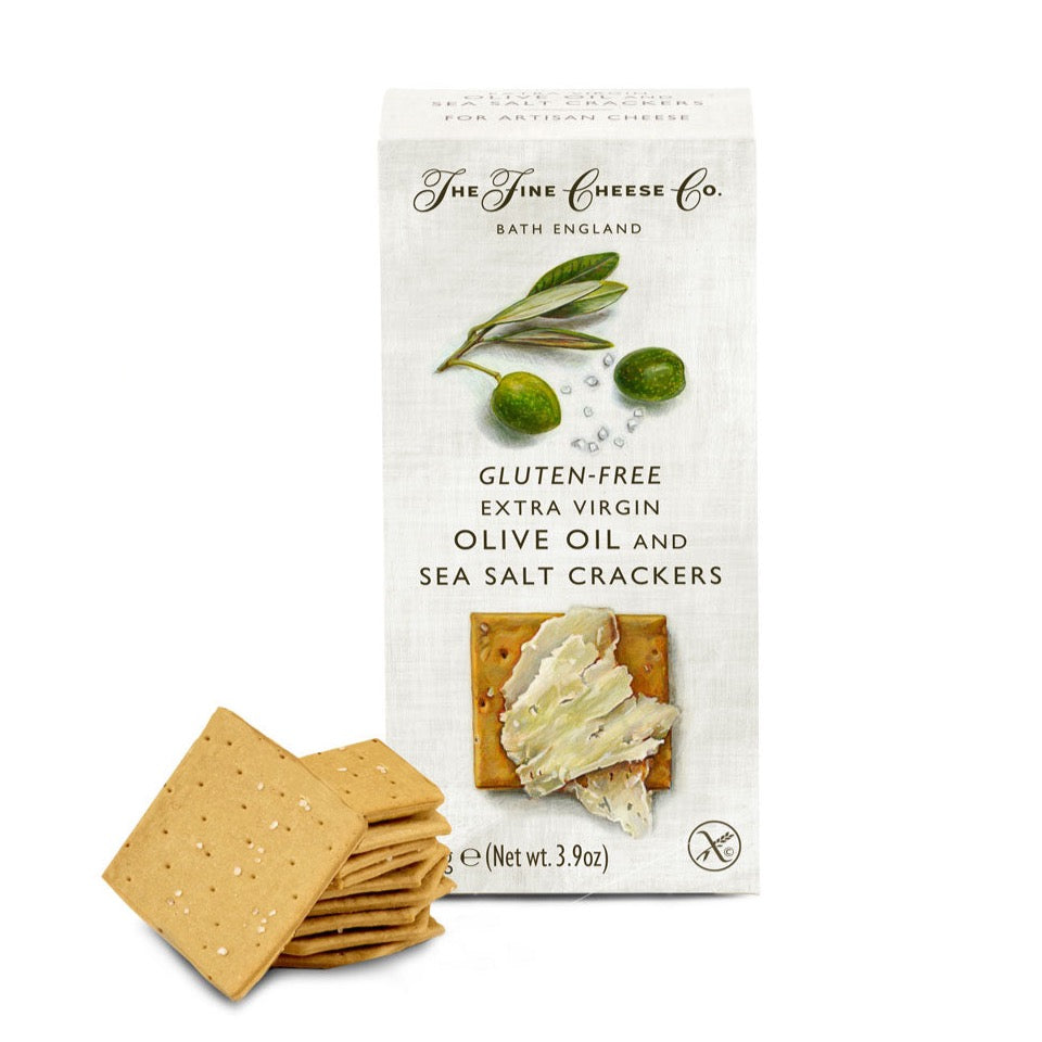 Gluten Free Extra Virgin Olive Oil & Sea Salt Crackers