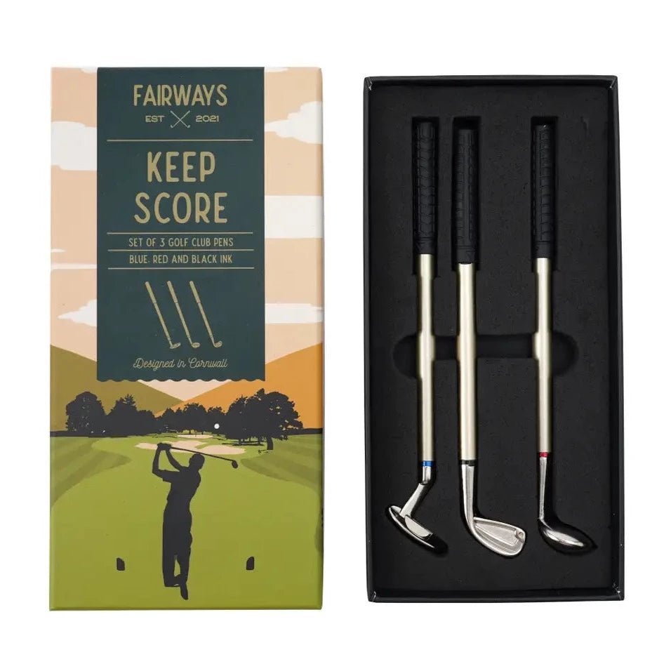Golf Club Pens (Set of 3)