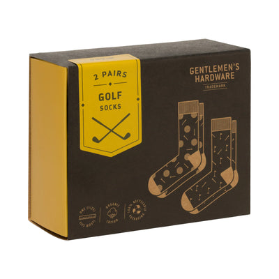 Golf Crew Socks - 2 Pack