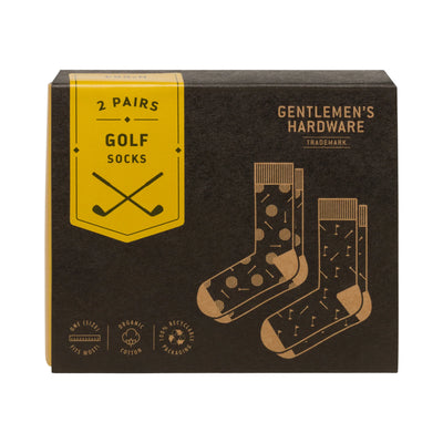 Golf Crew Socks - 2 Pack