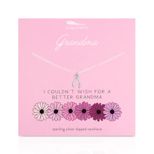 Grandma Sterling Silver Necklace