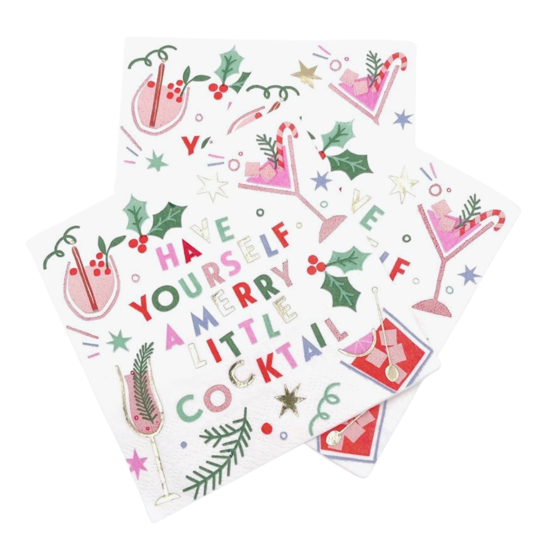 Holiday Cocktail Napkins 20ct