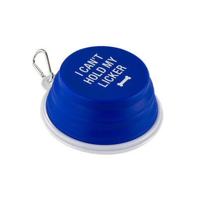 Collapsible Dog Bowl - Can't Hold My Licker