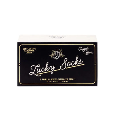 Patterned Lucky Socks 3 Pack