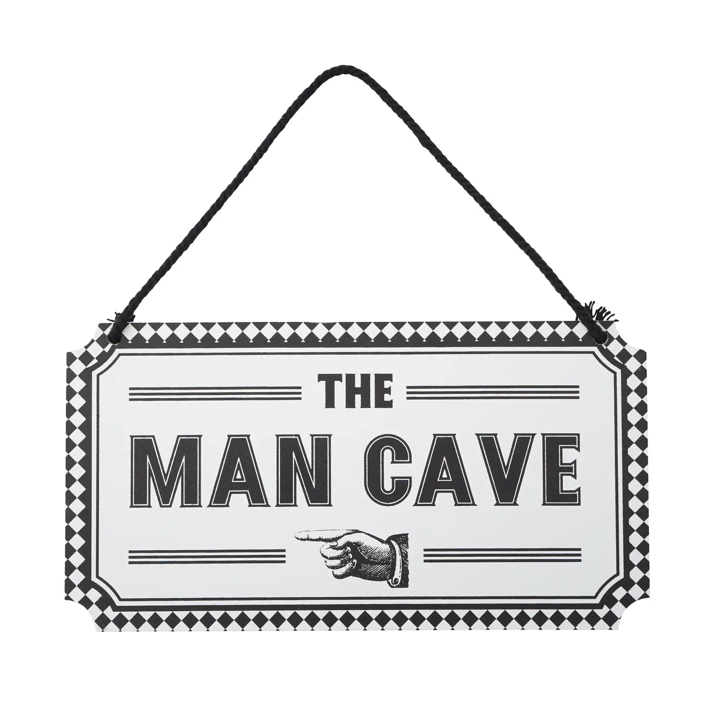 The Man Cave Hanging Wood Sign