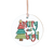 Merry and Bright Wooden Ornament