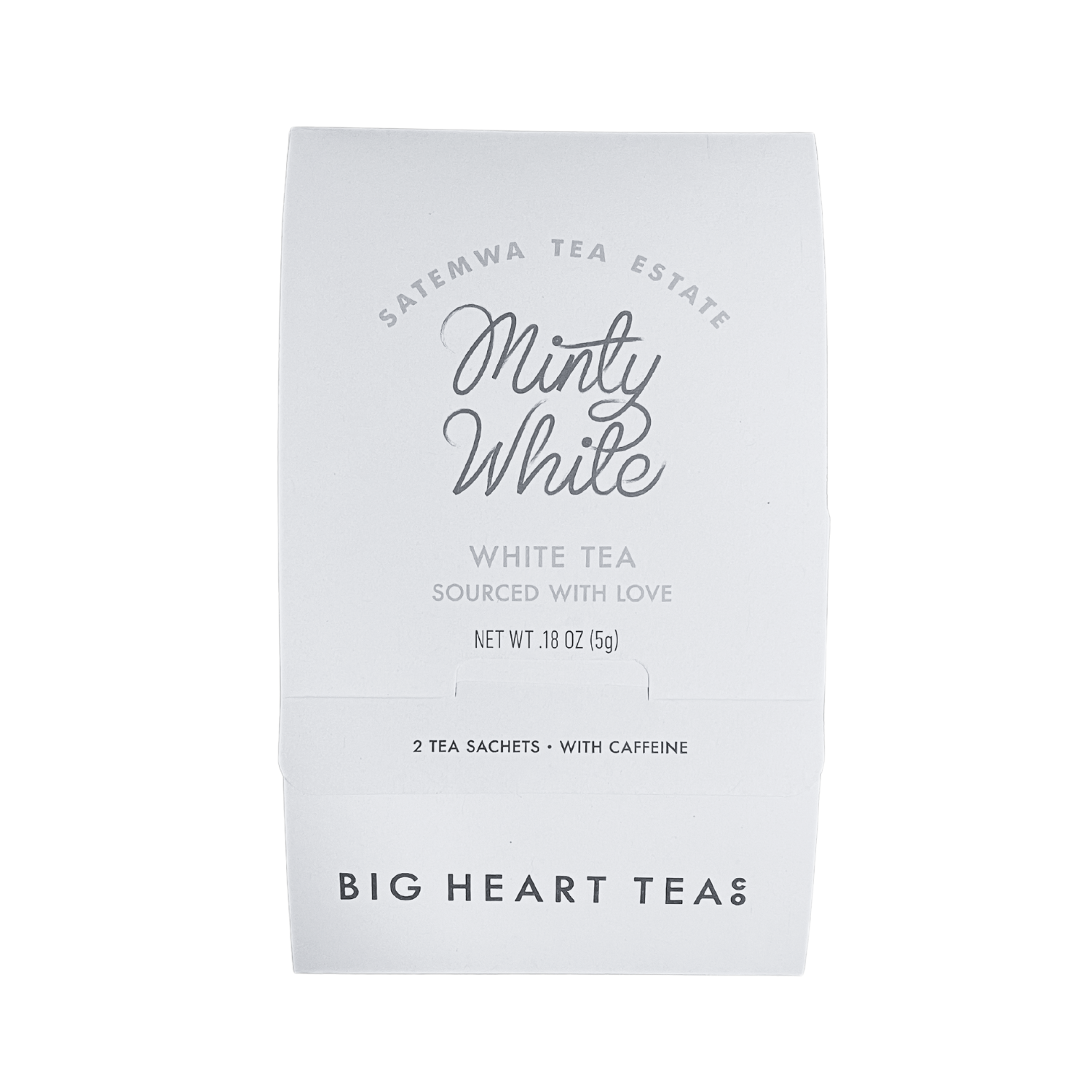 Minty White Herbal Tea for Two