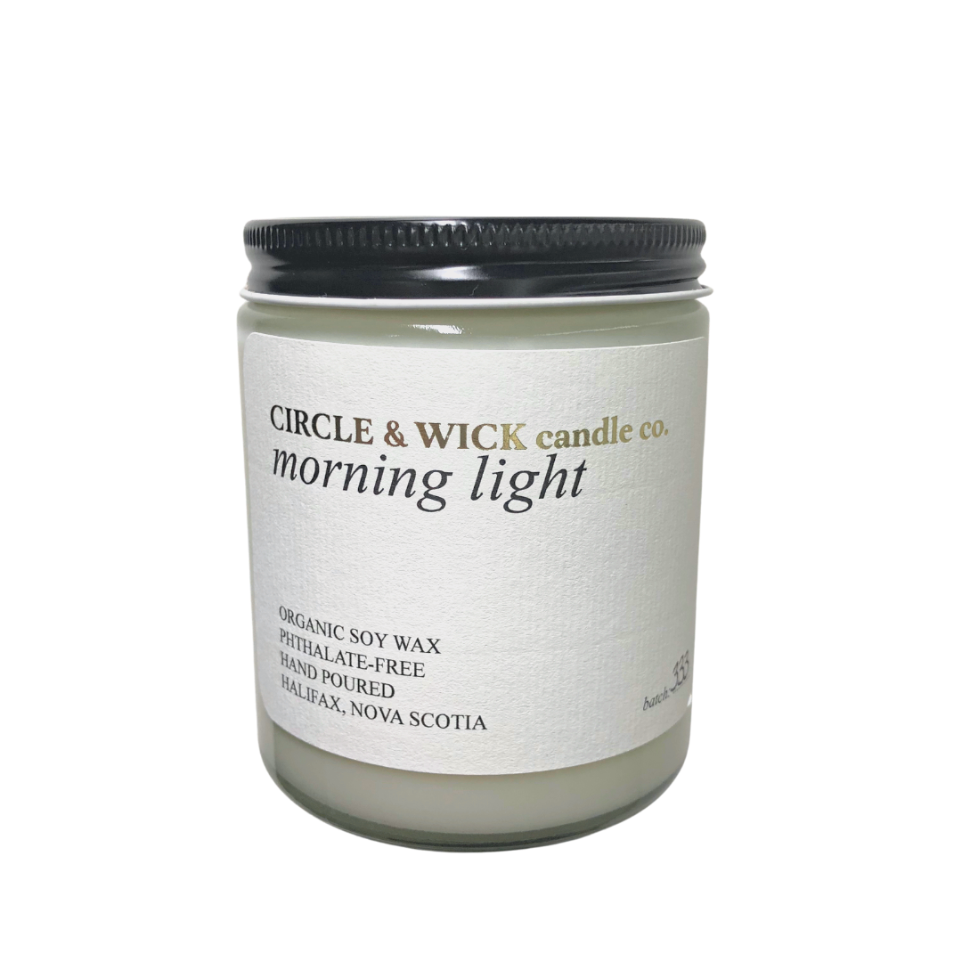 Morning Light 9oz Soy Wax Candle