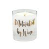 Motivated By Wine Vanilla Soy Candle