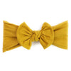 Mustard Bow Baby Headband