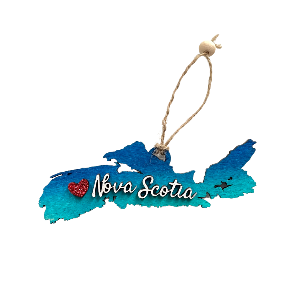 Nova Scotia Wood Ornament