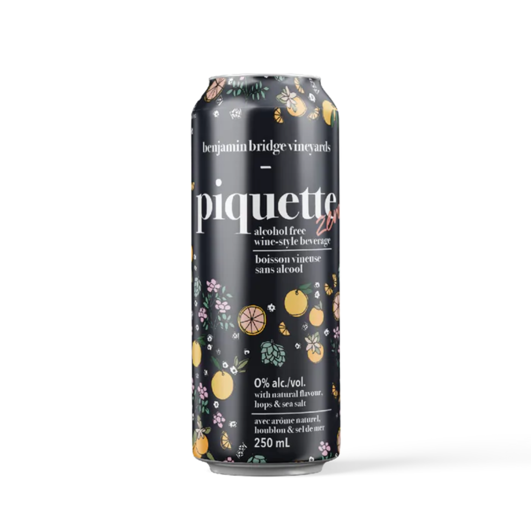 Benjamin Bridge Piquette Zero Can 250ml (Non-Alcoholic)