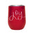 Red Joy Stainless Steel 12oz Tumbler