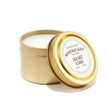 Sea Salt & Sage 2oz Soy Wax Candle