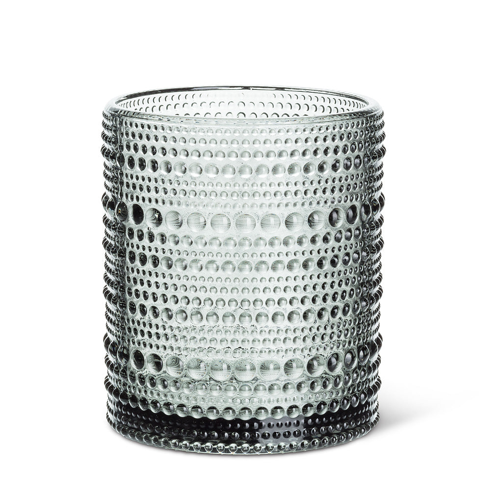 Textured Black 10oz Glass