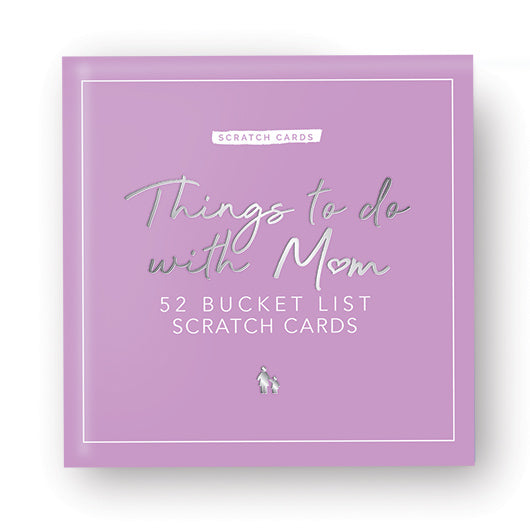 Things To Do With Mom Scratch Cards
