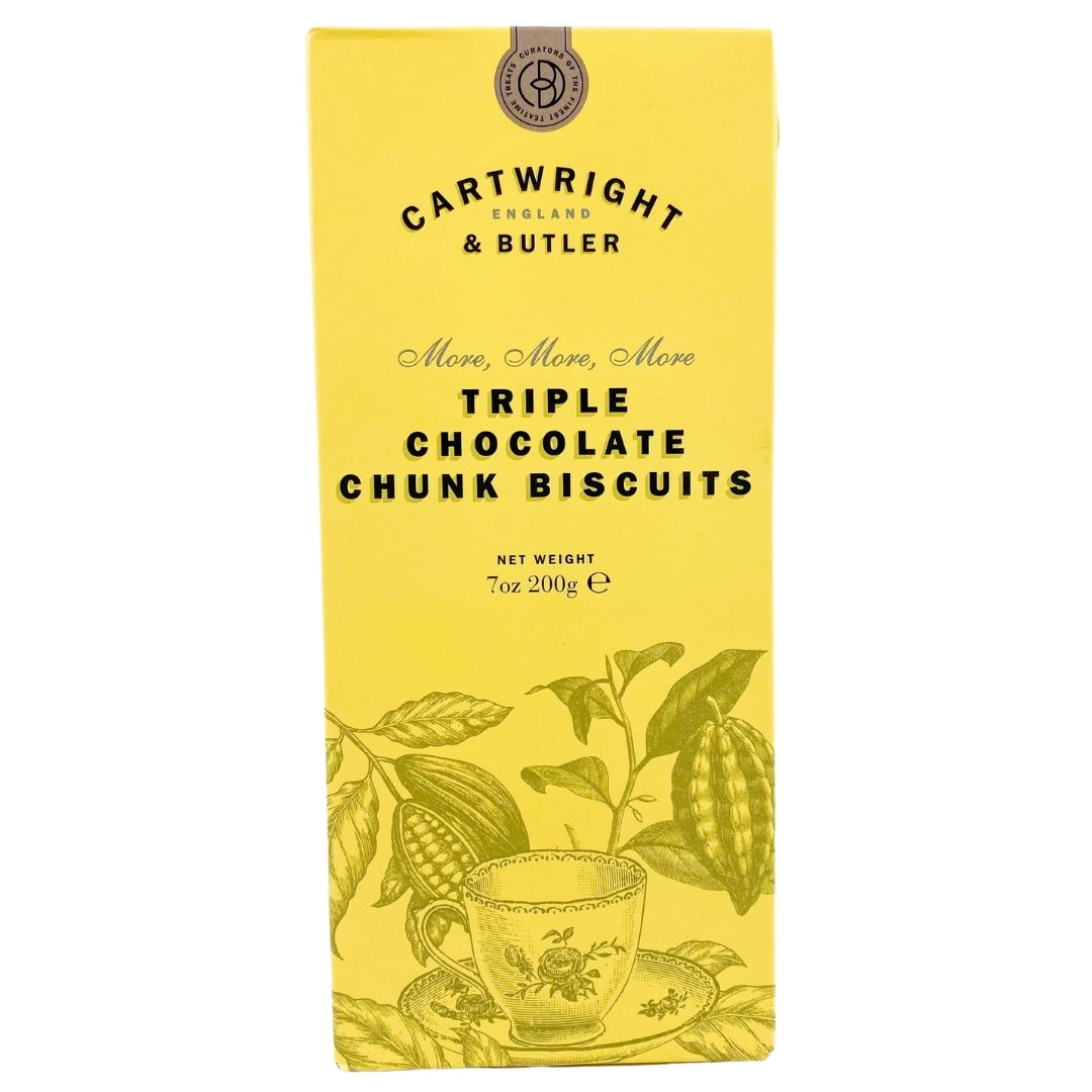 Triple Chocolate Chunk Biscuits