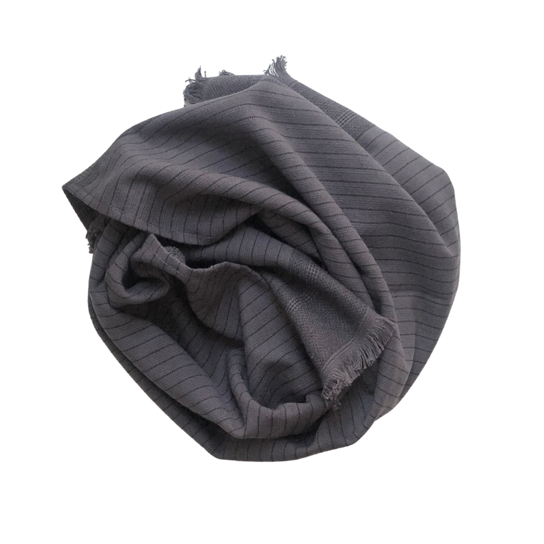 Turkish Cotton Hand Towel - Charcoal
