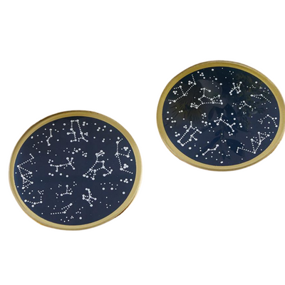 Under The Stars Coasters (Set of 6 with Holder)