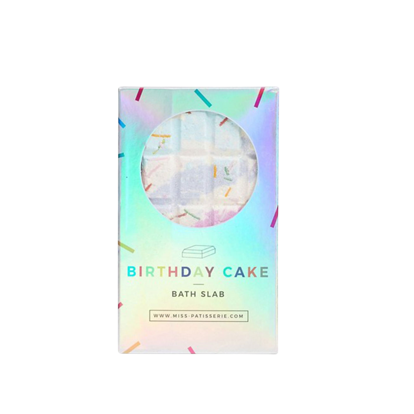 Birthday Cake Bath Slab