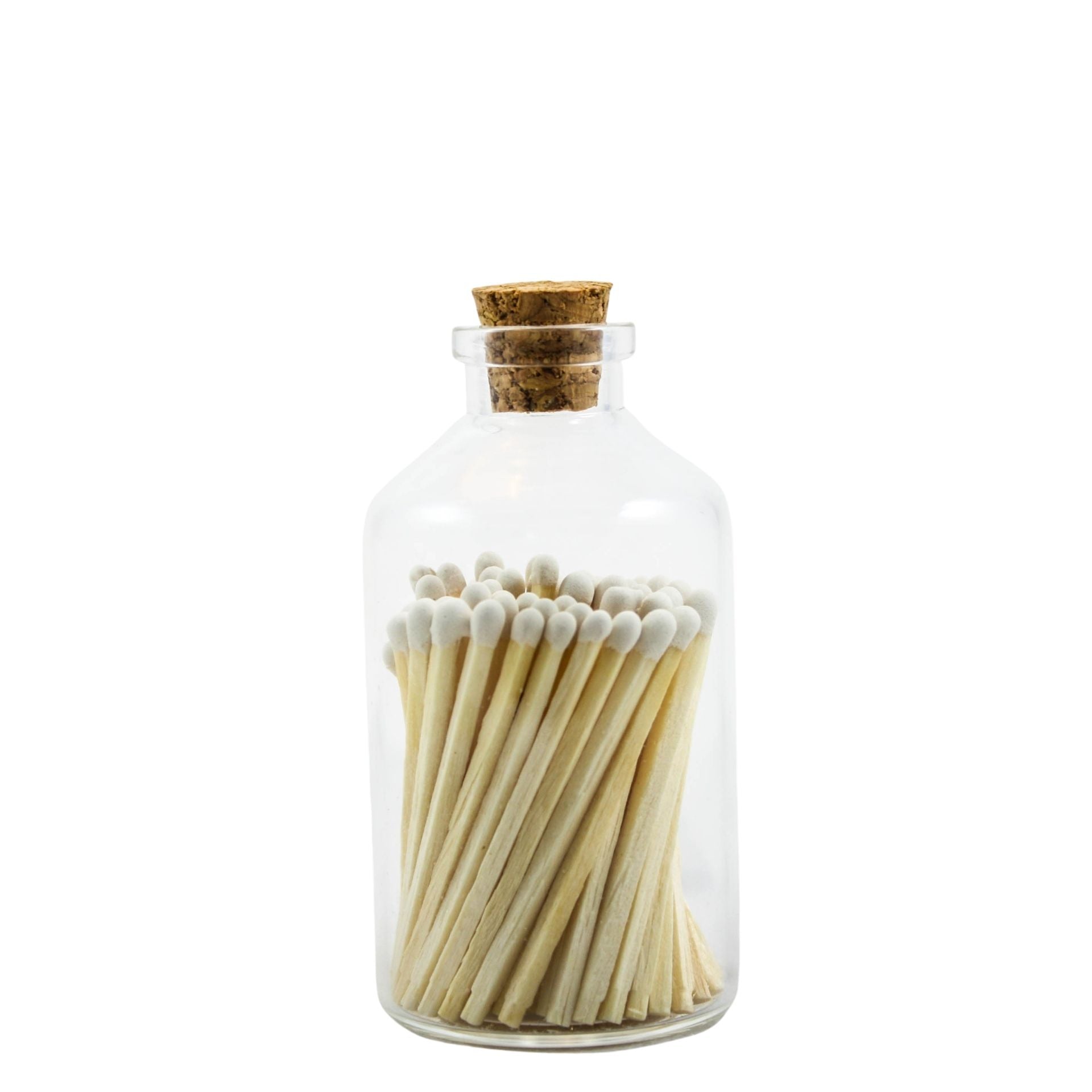 White Tipped Matches in Jar